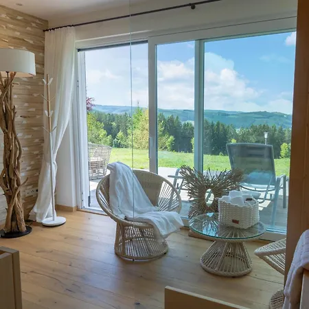 Дом отдыха Ferienhaeuser Hoher Knochen Mit Sauna *
