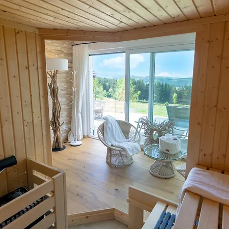 Дом отдыха Ferienhaeuser Hoher Knochen Mit Sauna *