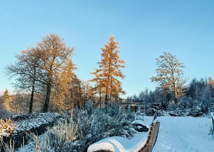 別荘 Ferienhaeuser Hoher Knochen Mit Sauna ヴィンターベルク